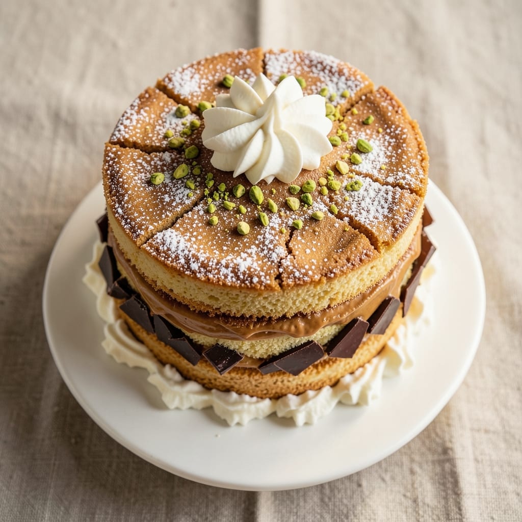 Angel Kiss Cake Recipe: Buttery Streusel Crown Over Spiced Rum-Infused Layers