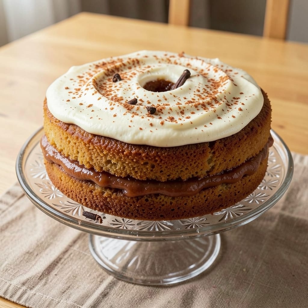 Applesauce Box Cake Recipe: Spiced Apple Filling with Buttery Streusel Crown
