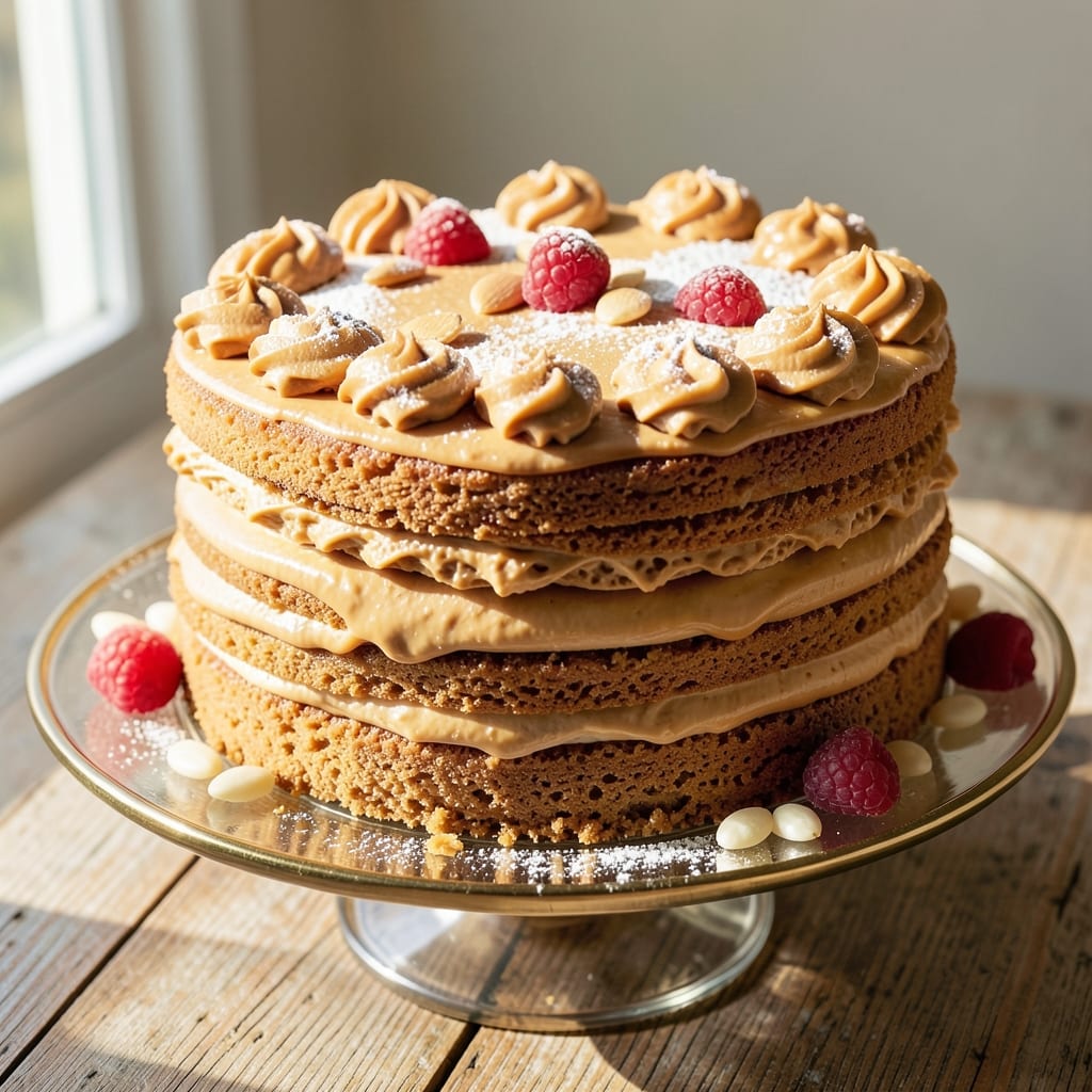 Almond Macaroon Cake Recipe: Nutty Crunch Meets Moist Layers