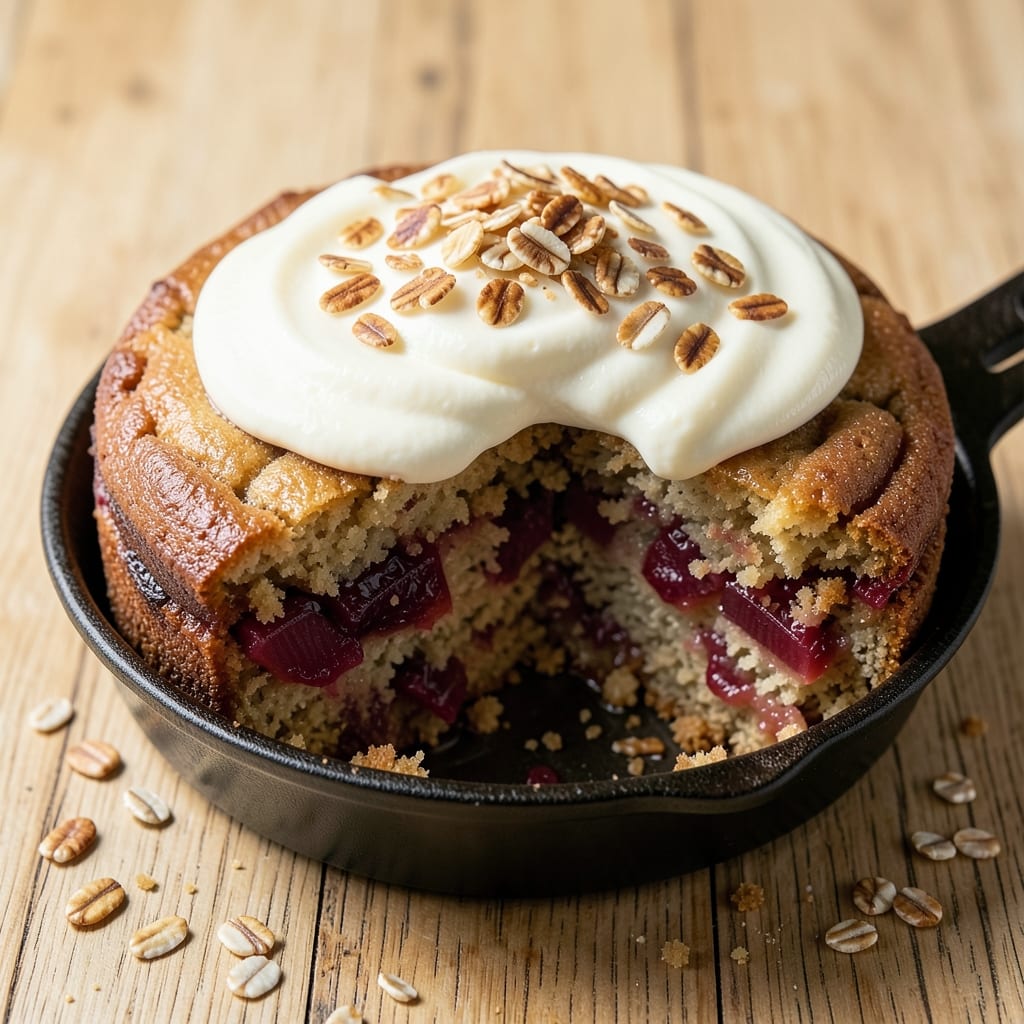 Amish Rhubarb Cake Recipe: Tangy-Sour Balance With Crunchy Top