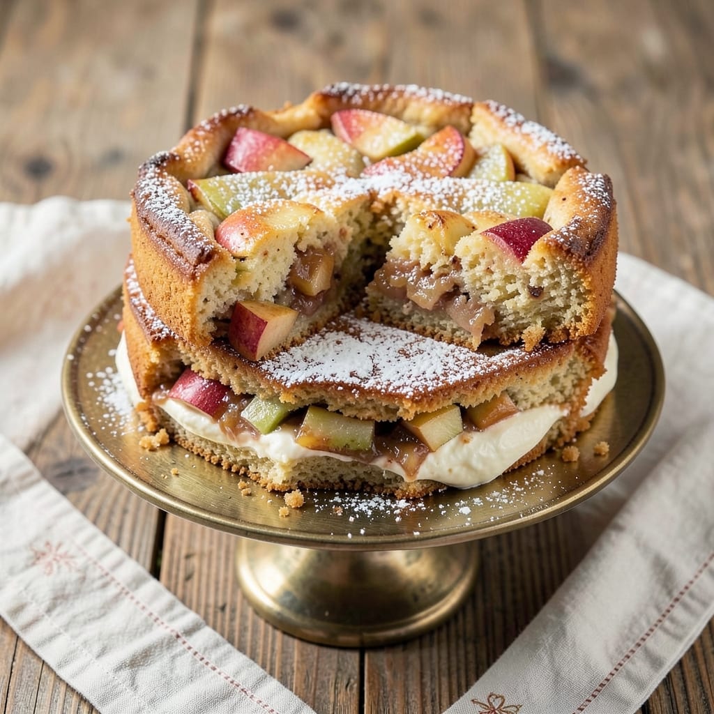 Apple Pie Filling Cake Recipe From Scratch: Spiced Apple Layers With Buttery Streusel Crunch