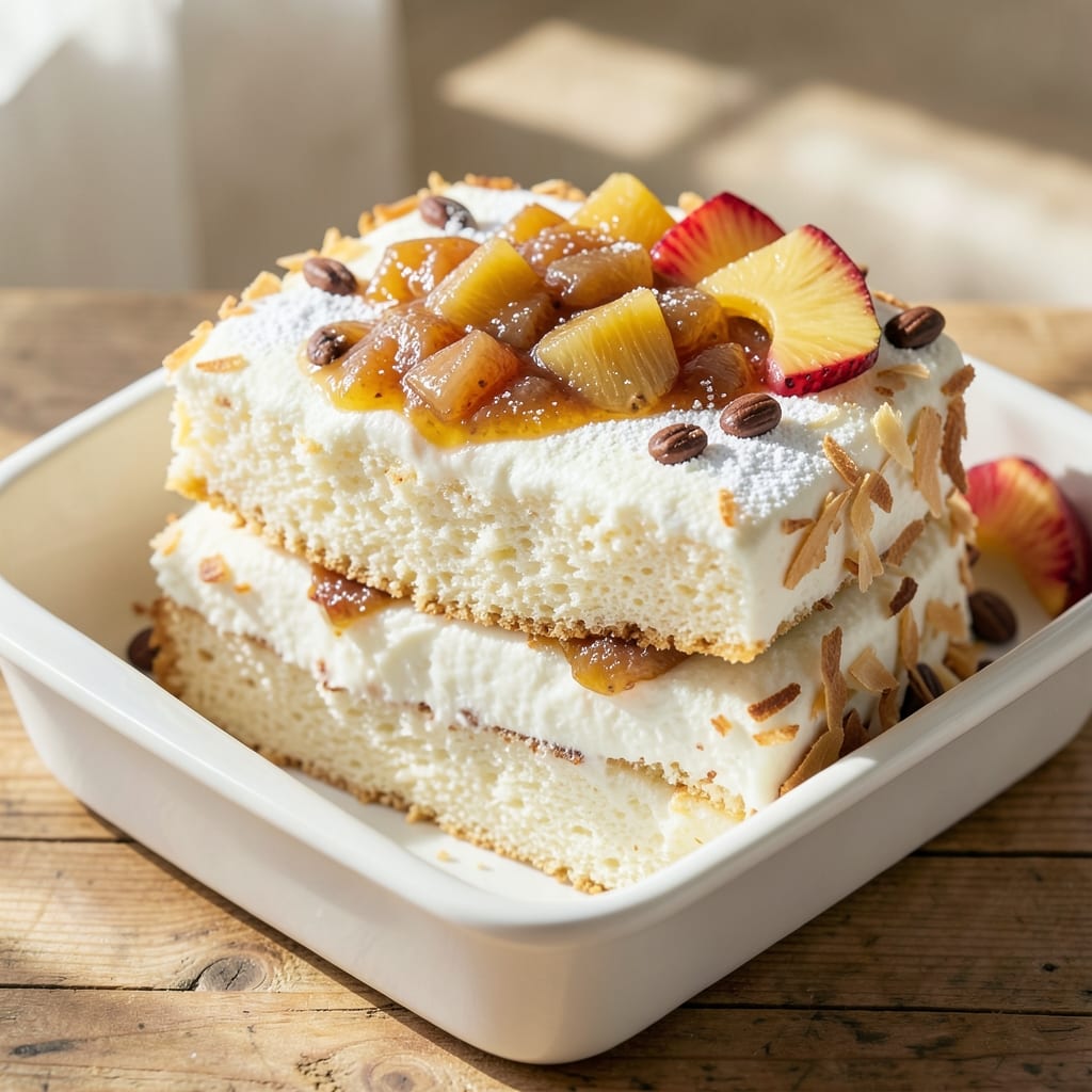 Angel Food Pineapple Cake 9x13 Recipe: Light-as-Air Layers with Tropical Zest