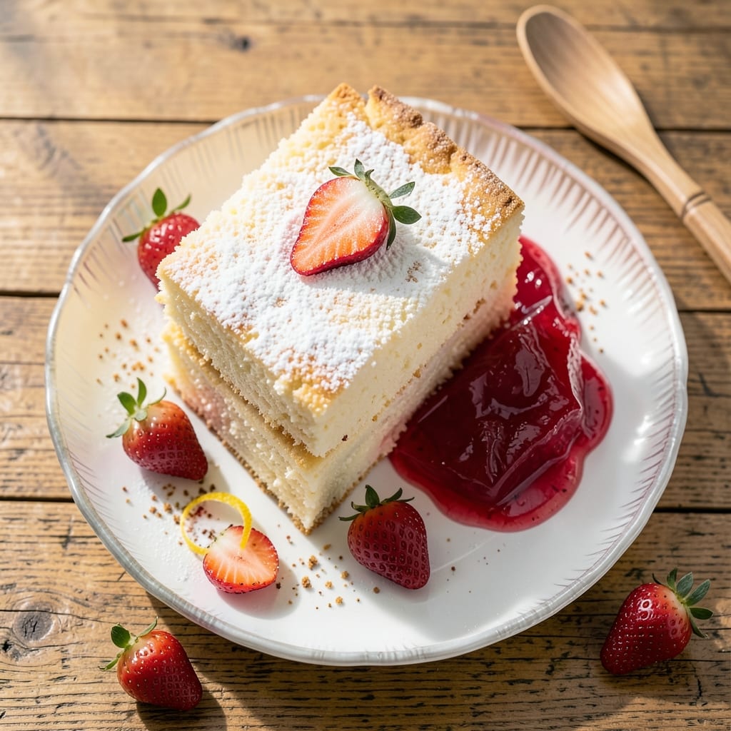 Angel Food Cake and Strawberry Jello Recipe: Fluffy Cloud Cake With Vibrant Fruit Layers