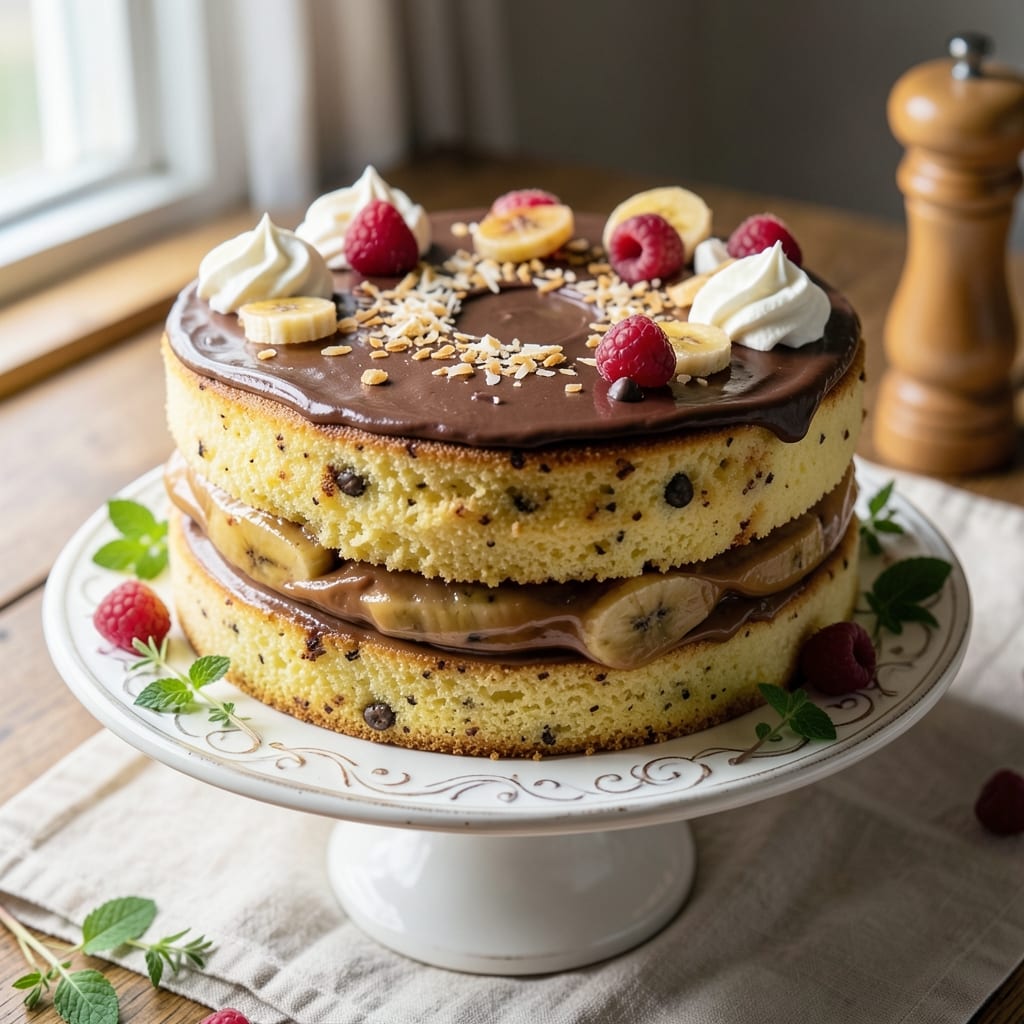 Banana Fairy Cake Recipe: Mini Vanilla Spice Layers With Creamy Frosting