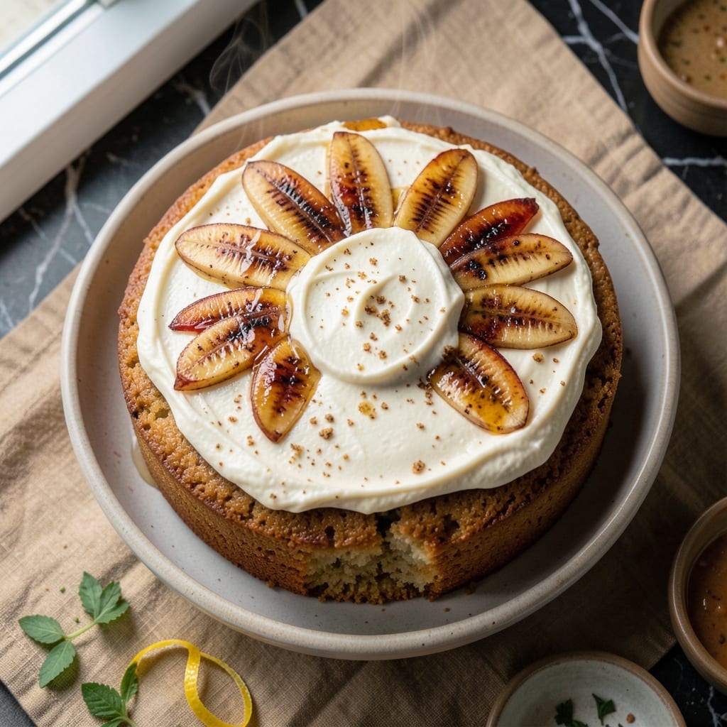 Banana and Ginger Cake Recipe: Warm Spice and Zesty Crunch in Every Slice