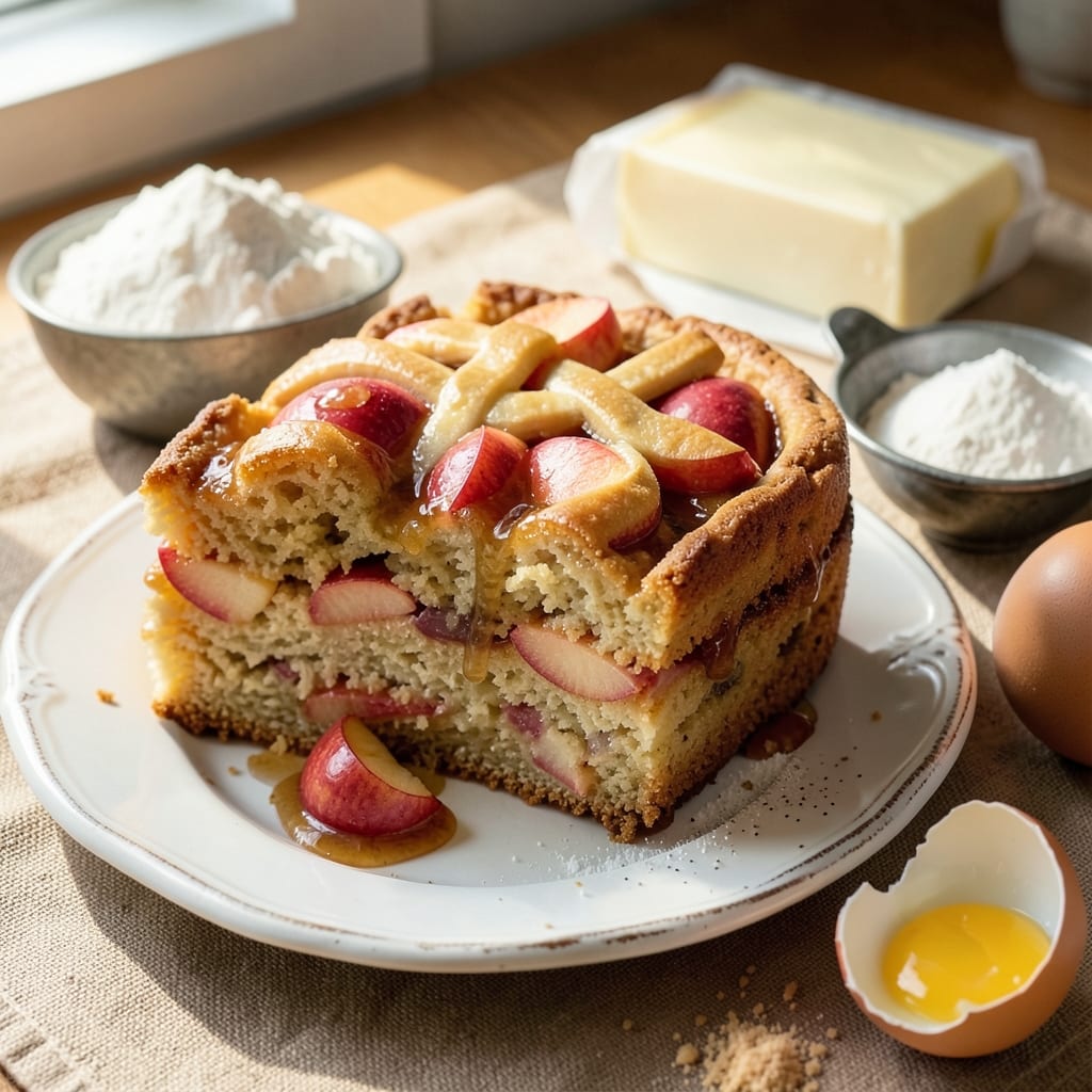 Apple Cake Recipe Video: Step-by-Step Baking With Crispy Streusel Magic