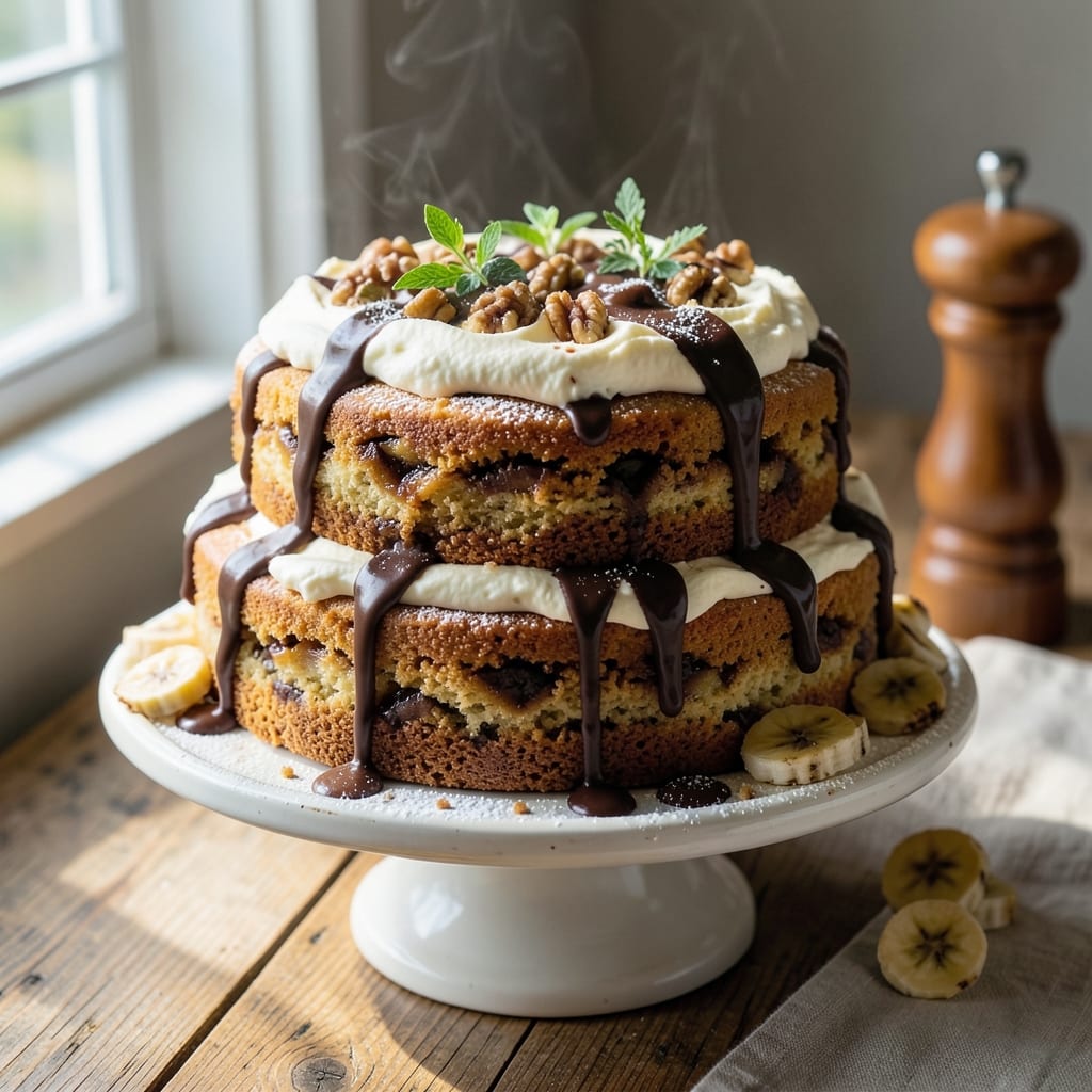 Amazing Banana Cake Recipe: Warm Spice and Moist Layers in One Bowl