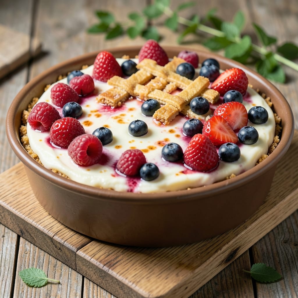 Baked Mixed Berry Cheesecake Recipe: Juicy Fruit Burst in Every Creamy Layer