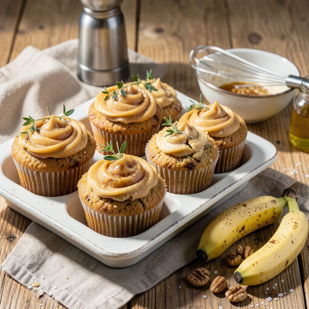 Banana Cupcake Recipe With Self-Raising Flour: Fluffy Rise and Caramelized Banana Twist