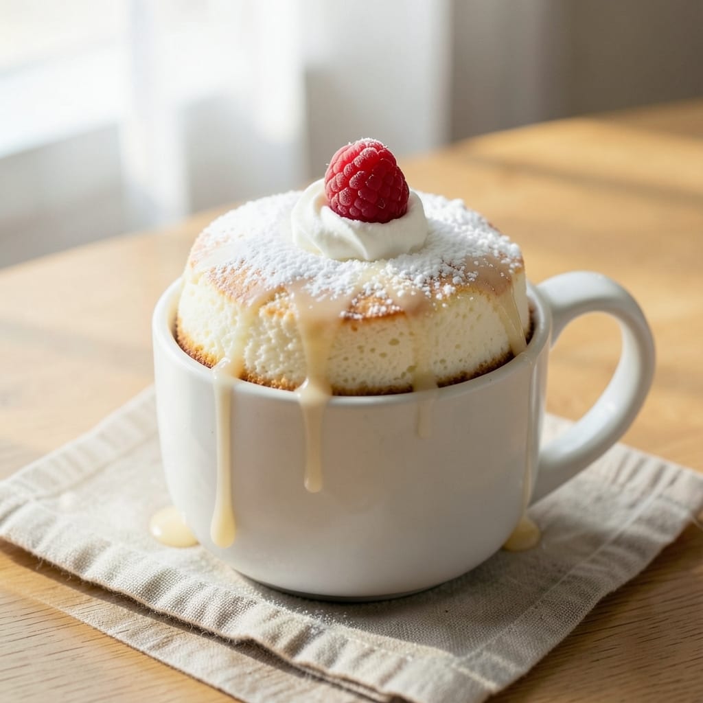 Angel Food Cake in a Mug Recipe: Microwave Magic With Zero Mixing