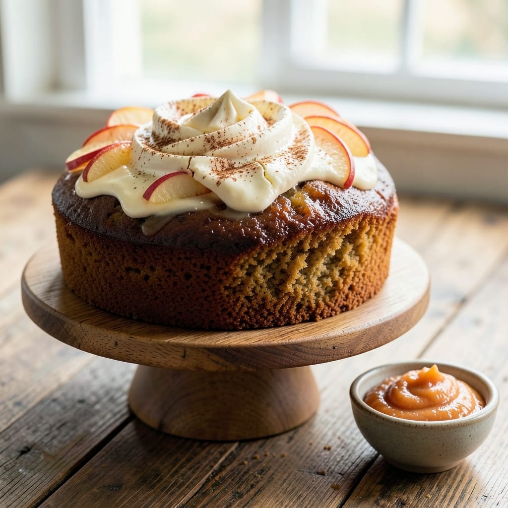 Applesauce Cake Recipe No Eggs: Moist Layers With Secret Flour Substitute