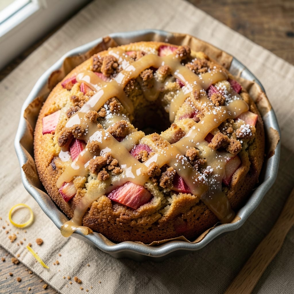 Apple Muffin Cake Recipe: Spiced Apple Streusel Tower With Moist Layers