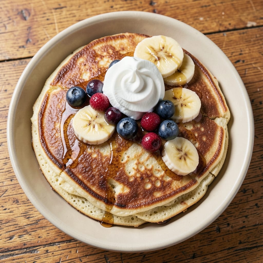 Baked Pancake Bowl Recipe: Fluffy Layers That Stay Warm All Morning