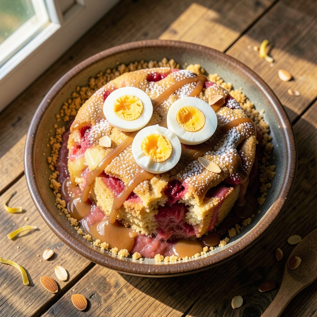 Apple Pulp Cake Recipe: Spiced Fruit Base With Nutty Streusel Crunch