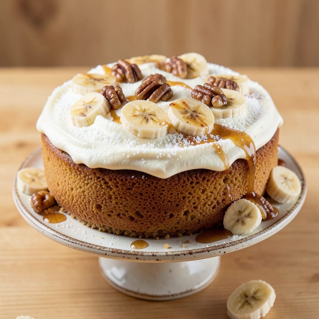 Banana Cake Recipe With Splenda: Moist Layers and Caramelized Sweetness