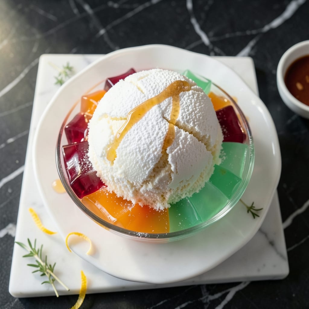 Angel Food Cake and Jello Recipe: Fluffy Clouds With Vibrant Gelatin Layers