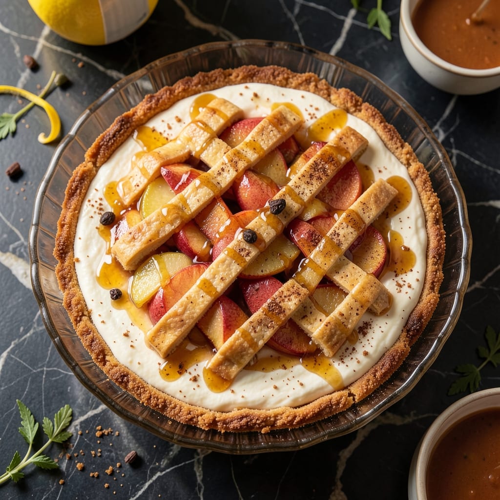 Baked Apple Pie Cheesecake Recipe: Warm Caramelized Apples and Creamy Swirls in One Bite