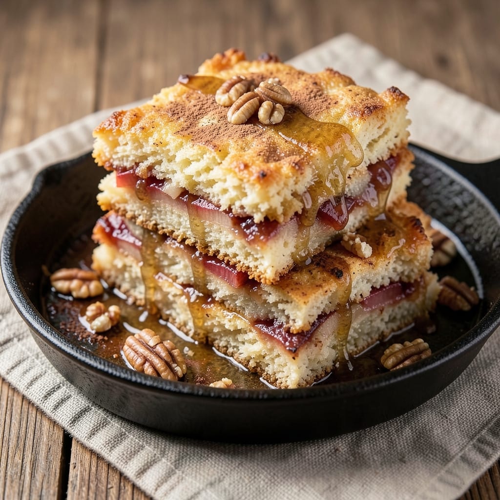 Apple Fritter Skillet Cake Recipe: Caramelized Apple Bites With Crispy Streusel Crown