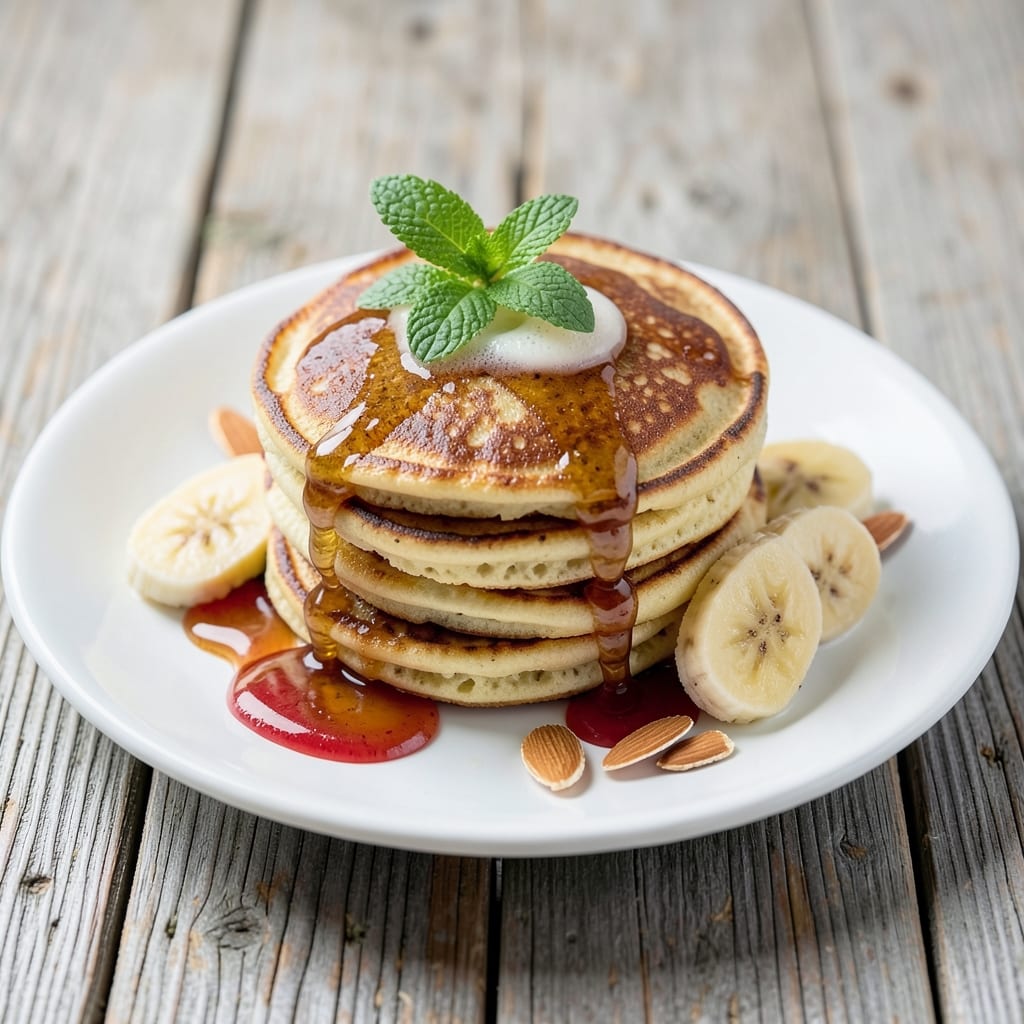 Banana Almond Milk Pancake Recipe: Fluffy Stacks With Caramelized Edges