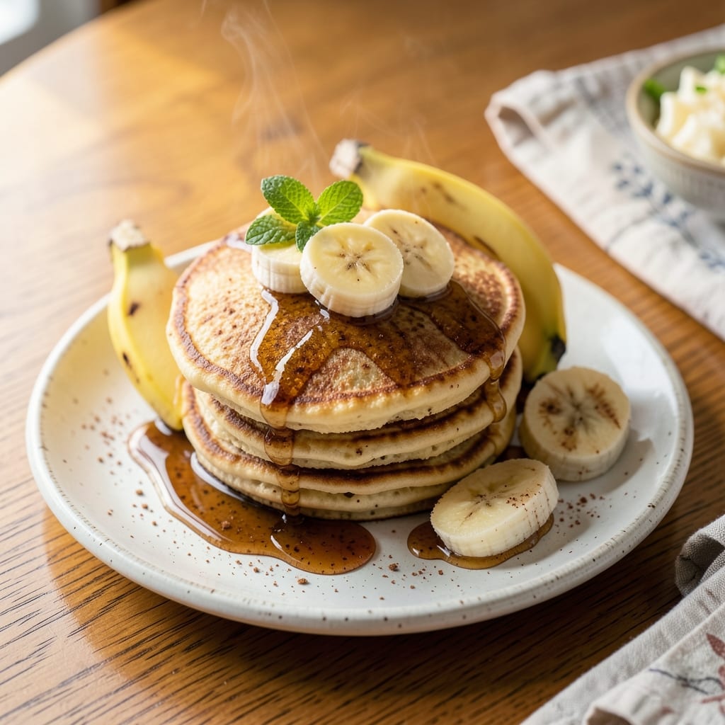 Banana Pancake Recipe Egg Free: Fluffy Stacks With No-Churn Banana Sweetness