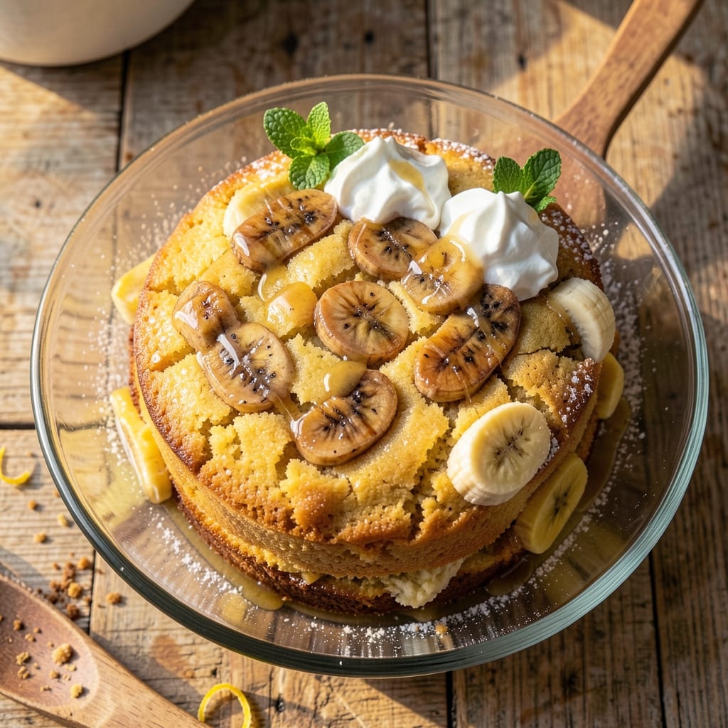 Banana Cake Using Yellow Box Mix Recipe: No-Fail Moisture With Vanilla Frosting