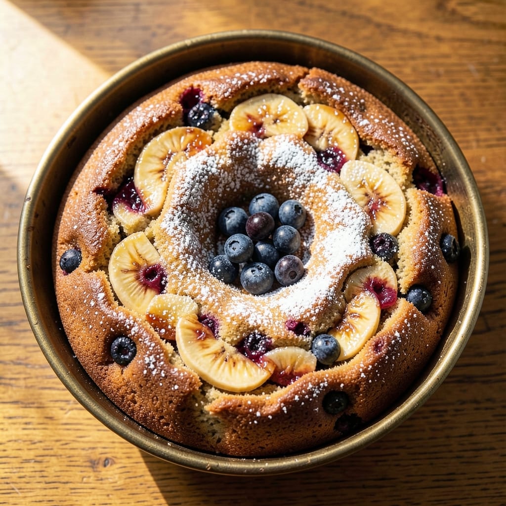 Banana Blueberry Bundt Cake Recipe: Layered Sweetness With Juicy Fruit Bursts