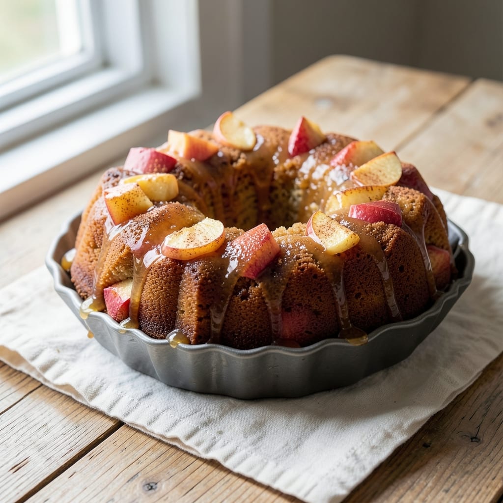 Apple Bundt Cake Recipe With Cake Mix: No-Fuss Streusel Crown Over Spiced Apple Layers
