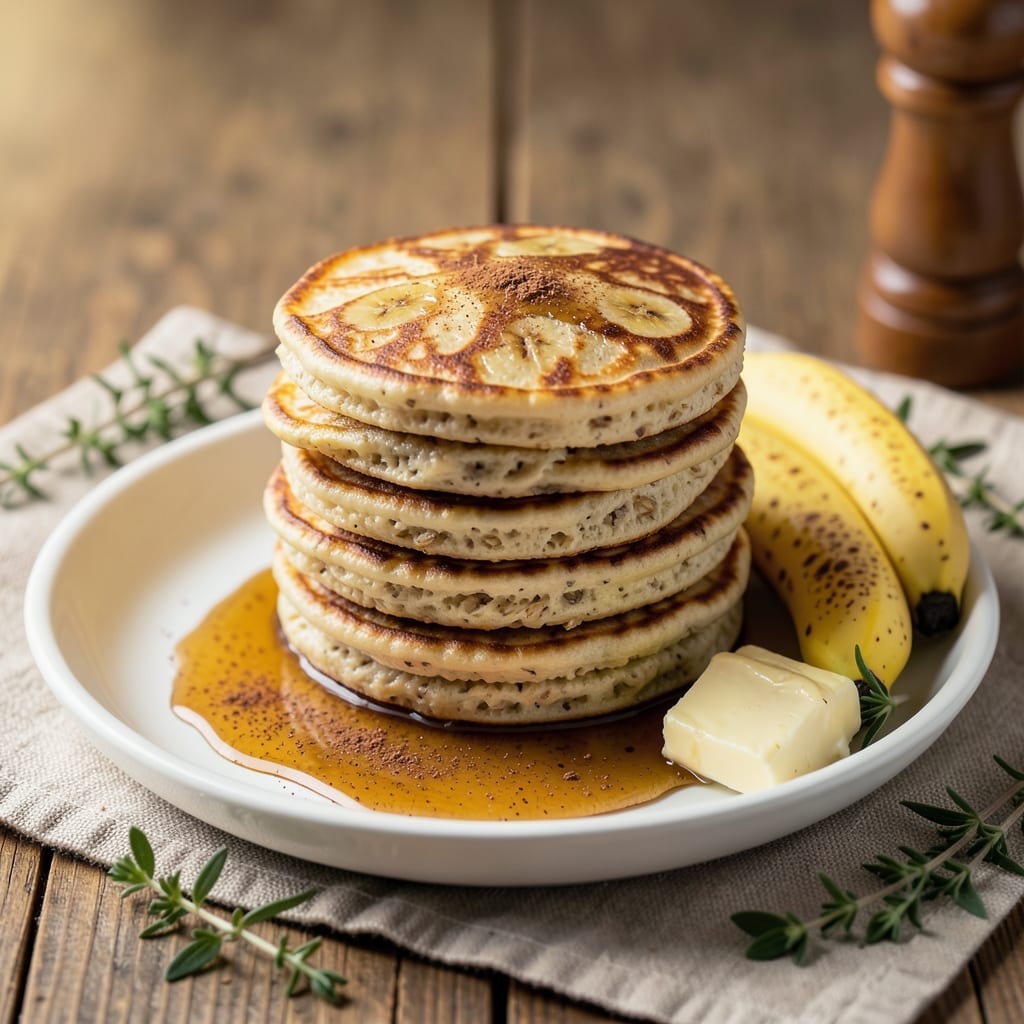 Banana Egg Oat Pancake Recipe: Fluffy Stacks With No Added Sugar