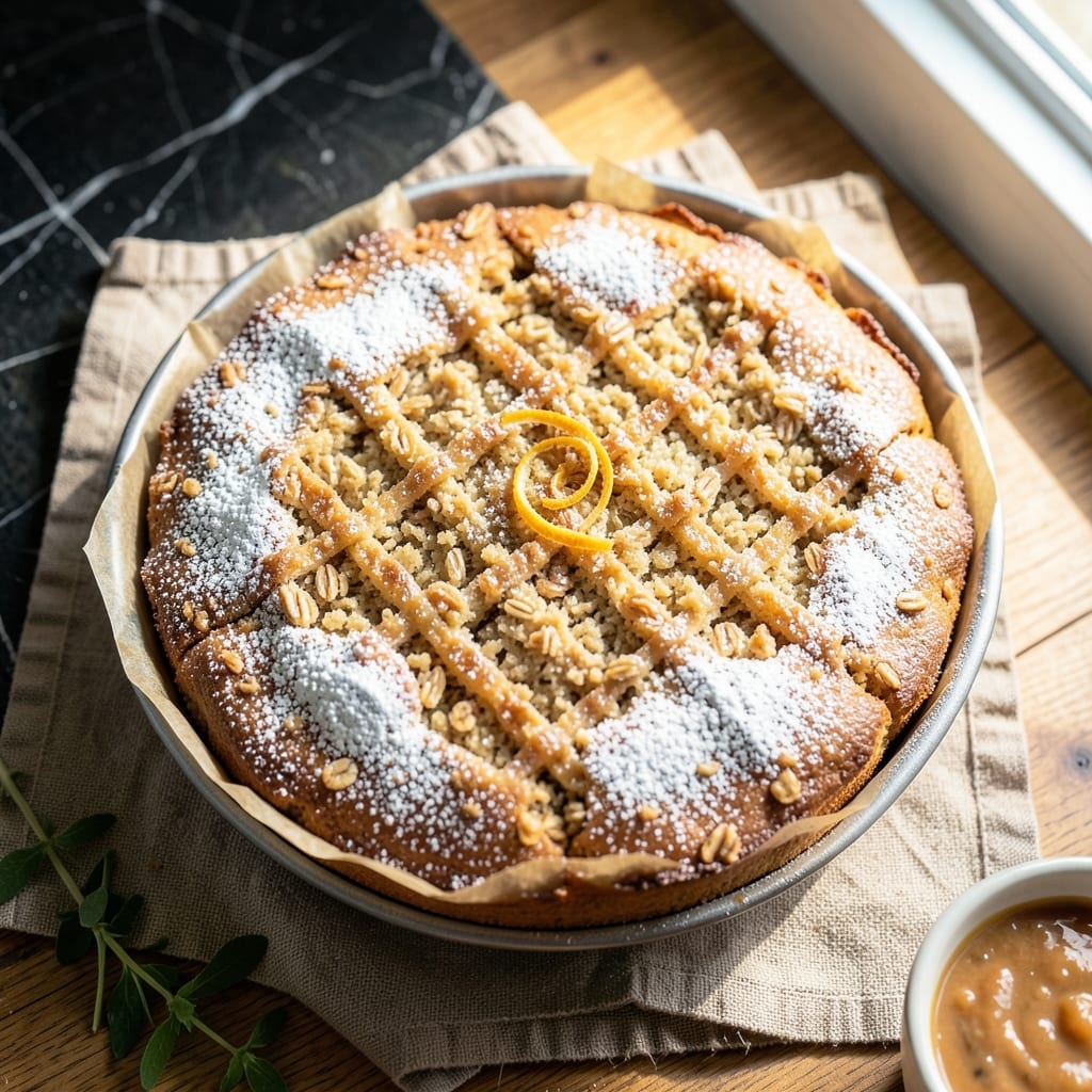 Baked Oats Cake Recipe: Moist Crumb With No-Fail Streusel Crown