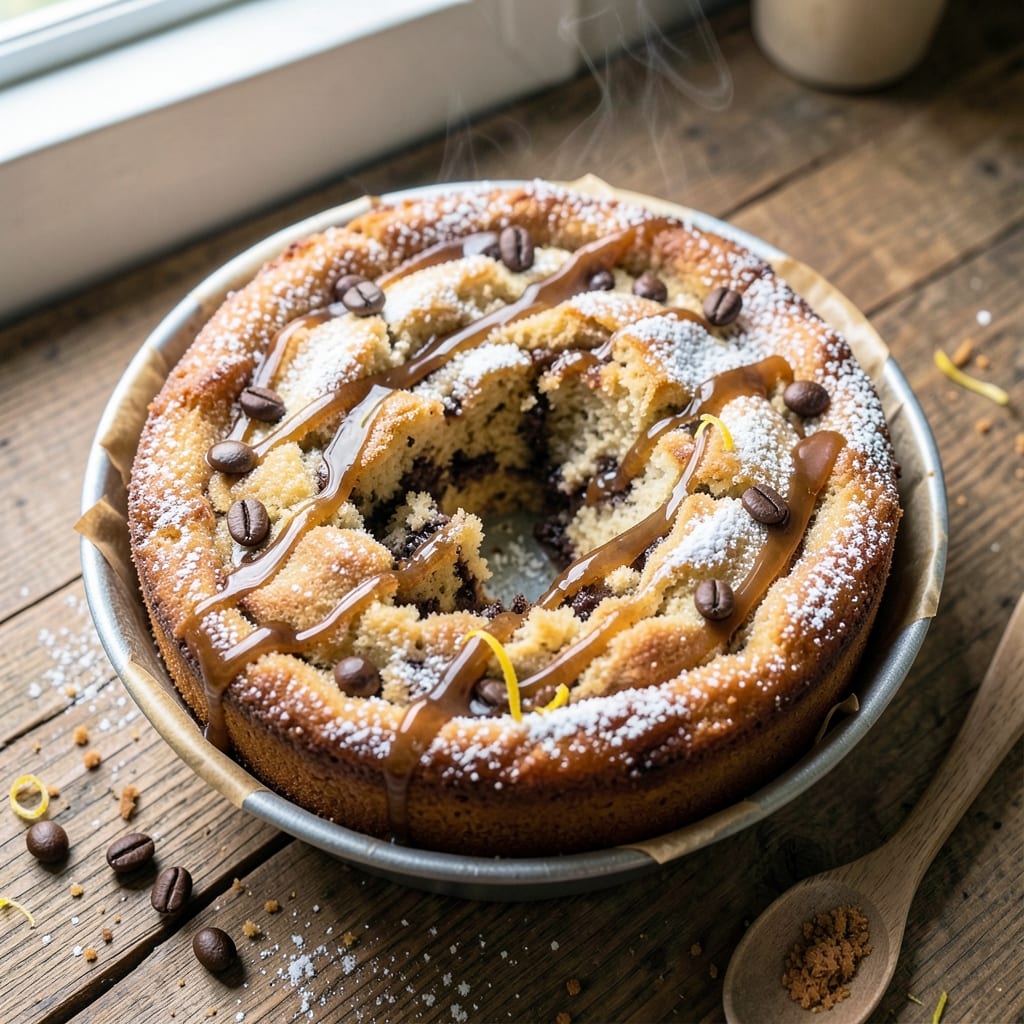 Baileys Irish Cream Coffee Cake Recipe: Boozy Moisture With Caramelized Coffee Swirls