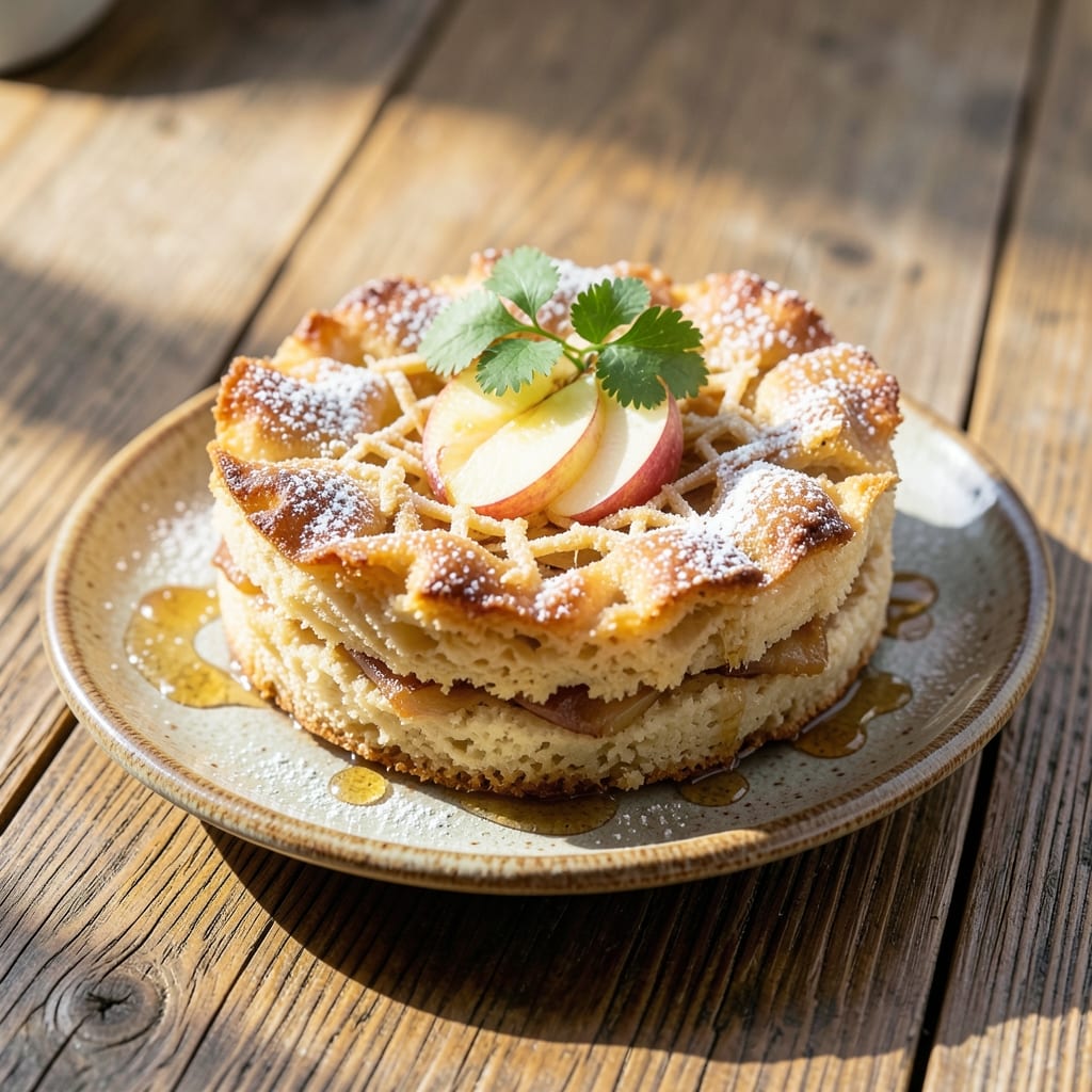 Apple Rice Cake Recipe: Savory Apple and Herb Stuffed Rice Cakes