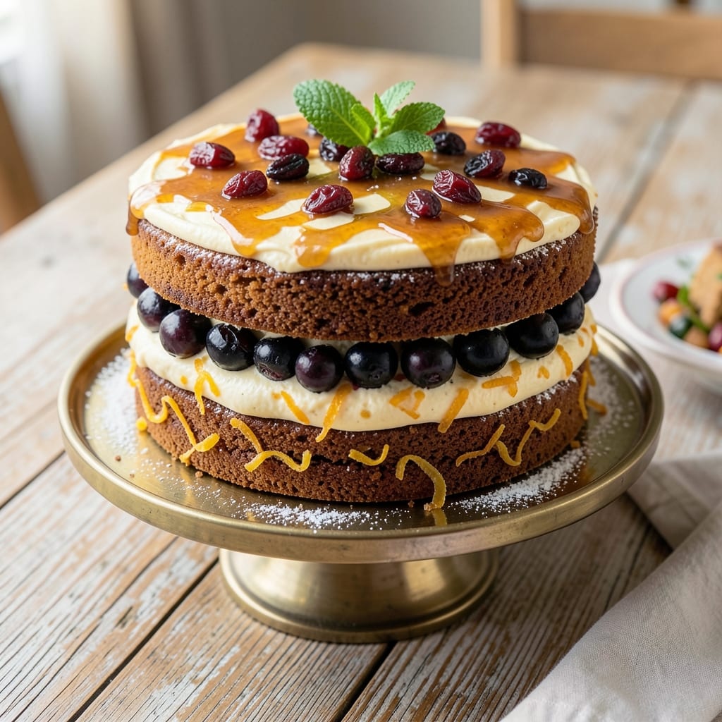 Bahamas Cake Recipe: Rum-Infused Layers With Citrus Zing