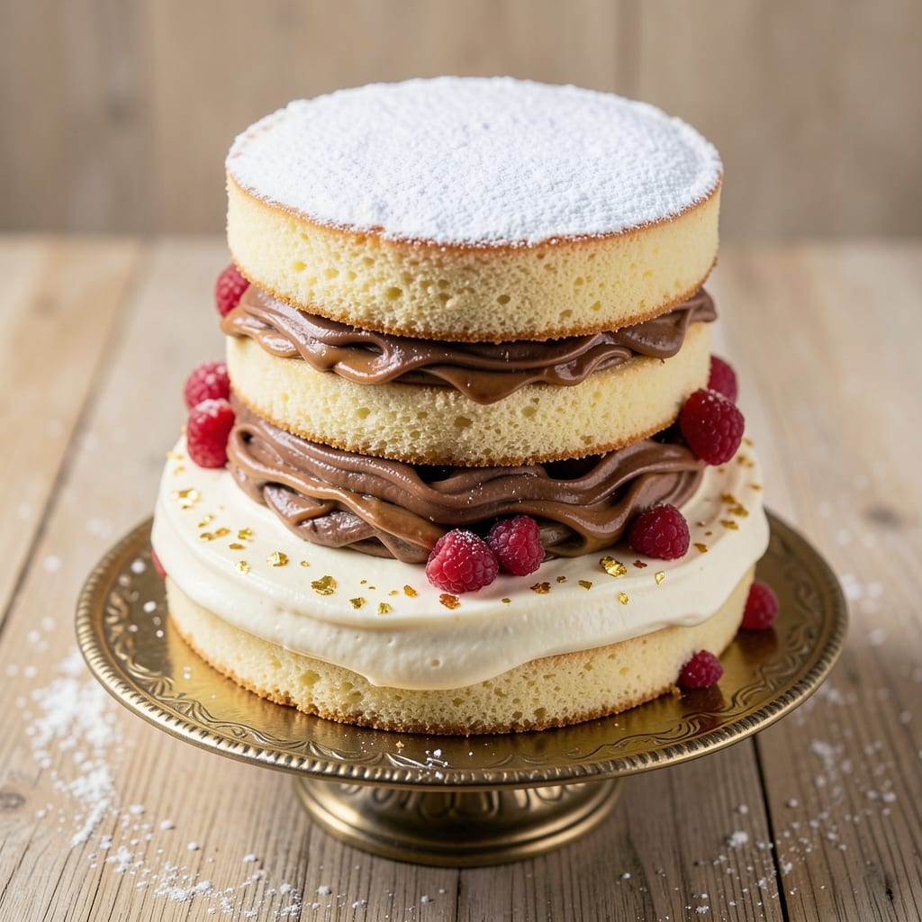 Bakery-Style Sponge Cake Recipe: Airy Layers With Buttery Crisp Edges
