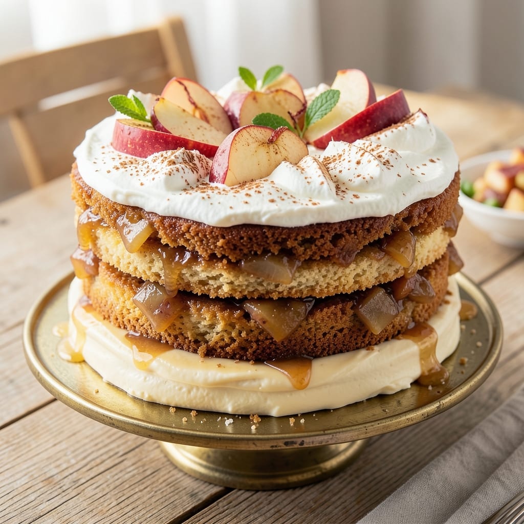 Apple Cake Recipe: YouTube-Friendly Spiced Layers With Buttery Streusel Top