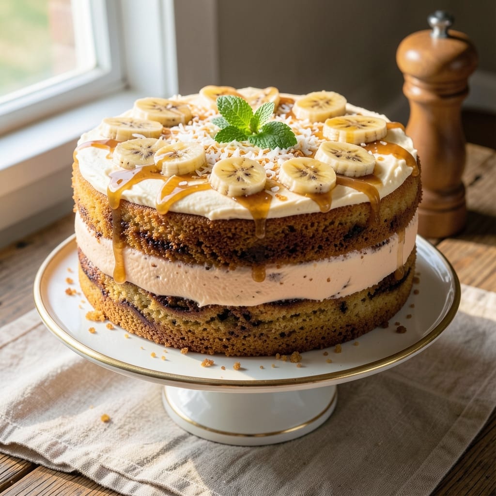 Award Winning Banana Cake Recipe: Judge-Approved Moisture With Walnut Streusel Twist