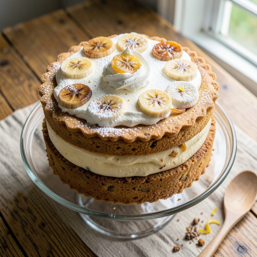 Paula Deen's Banana Cream Cake Recipe: Southern-Style Layers With Buttery Frosting