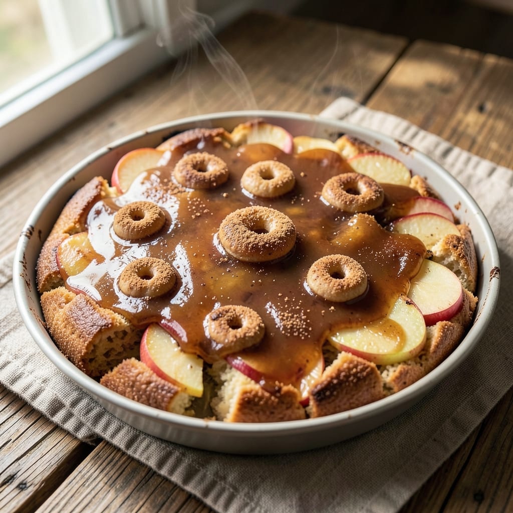 Apple Cider Donut Dump Cake Recipe: Spiced Apple Cider Swirls in One-Pan Magic