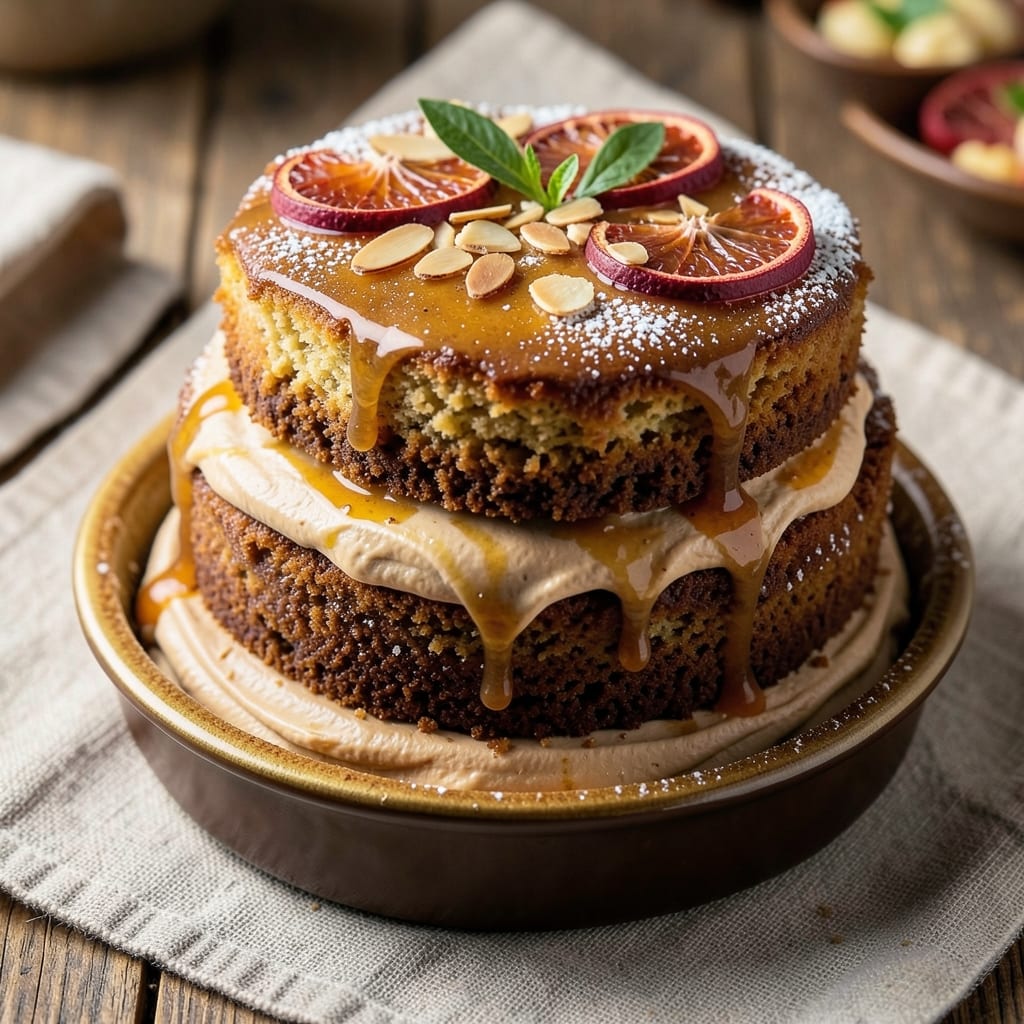 Amarula Cream Cake Recipe: Boozy Caramel Swirls and Crunchy Top