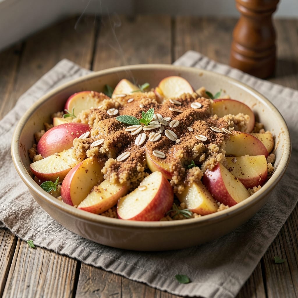 Apple Crisp Recipe With Spice Cake Mix: One-Bowl Warmth With Pantry Staples