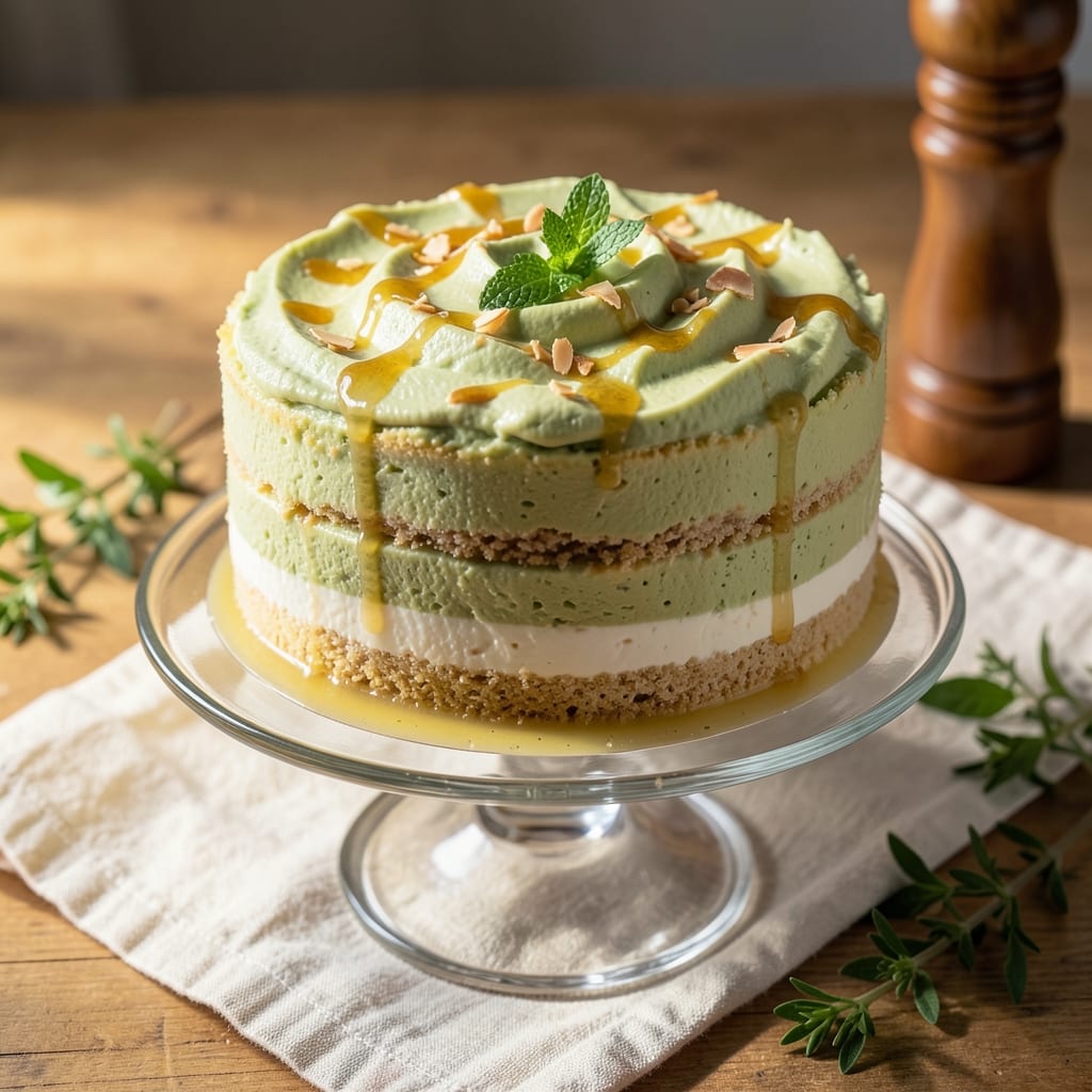 Avocado Egg Cake Recipe: Fluffy Layers With Tropical Twist