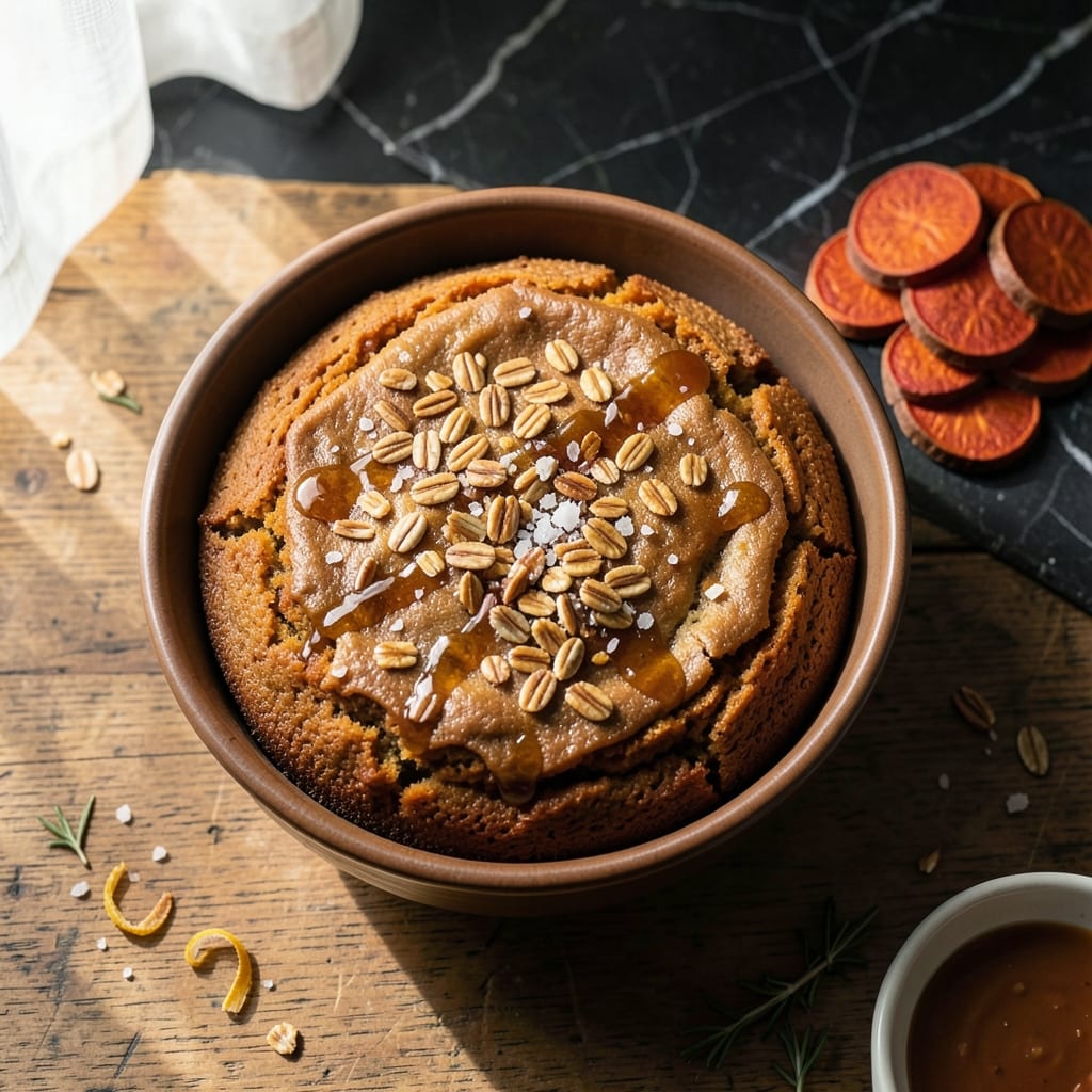 Baked Yam Cake Recipe: Spiced Sweet Potato Layers With Buttery Crunch