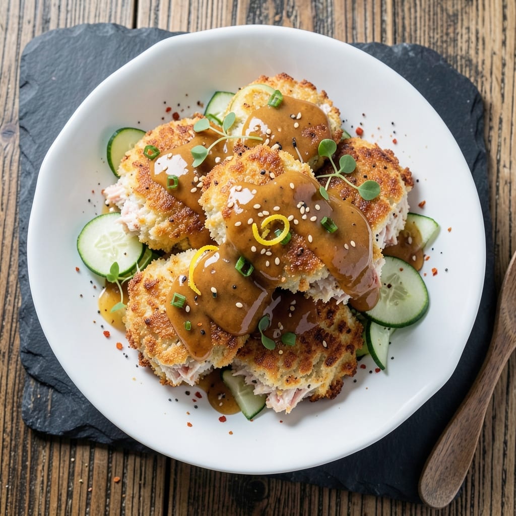 Asian Style Crab Cakes Recipe: Crispy Pan-Seared With Sweet Chili Glaze