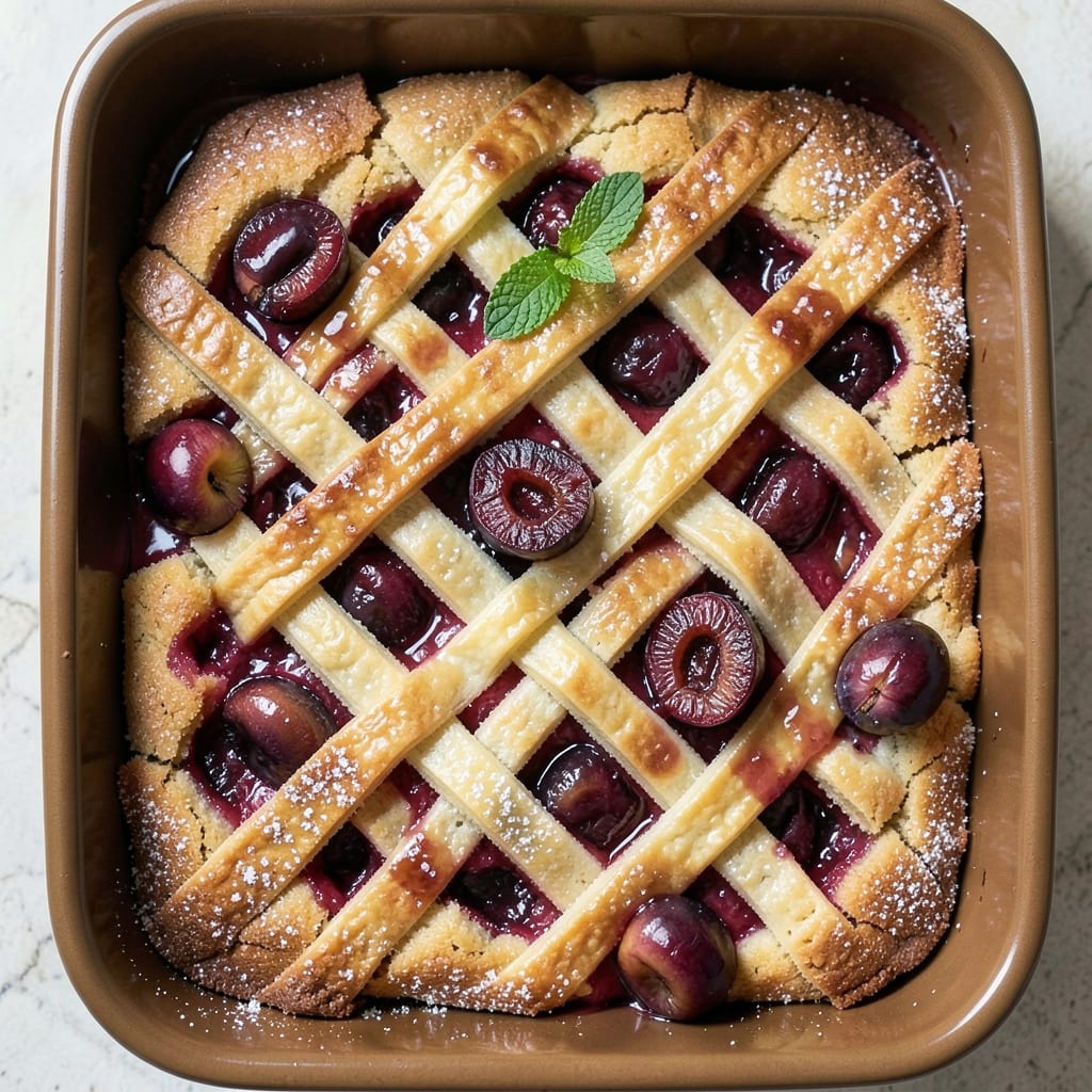 Authentic Plum Cake Recipe: Tart-Sweet Fruit Burst in Buttery Layers