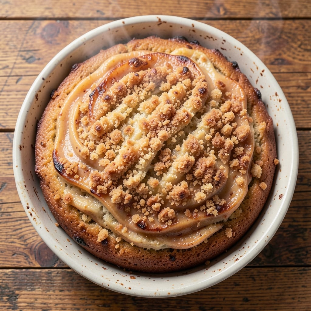 Applesauce Coffee Cake With Crumb Topping Recipe: Warm Spice Streusel Crunch Over Soft Apple Layers