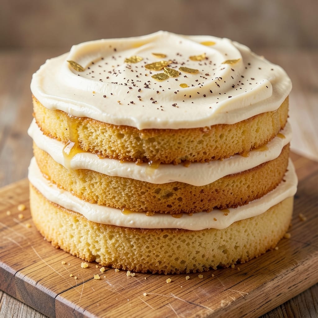 Amazing Yellow Cake Recipe: Buttery Moistness With Vanilla Bean Swirls