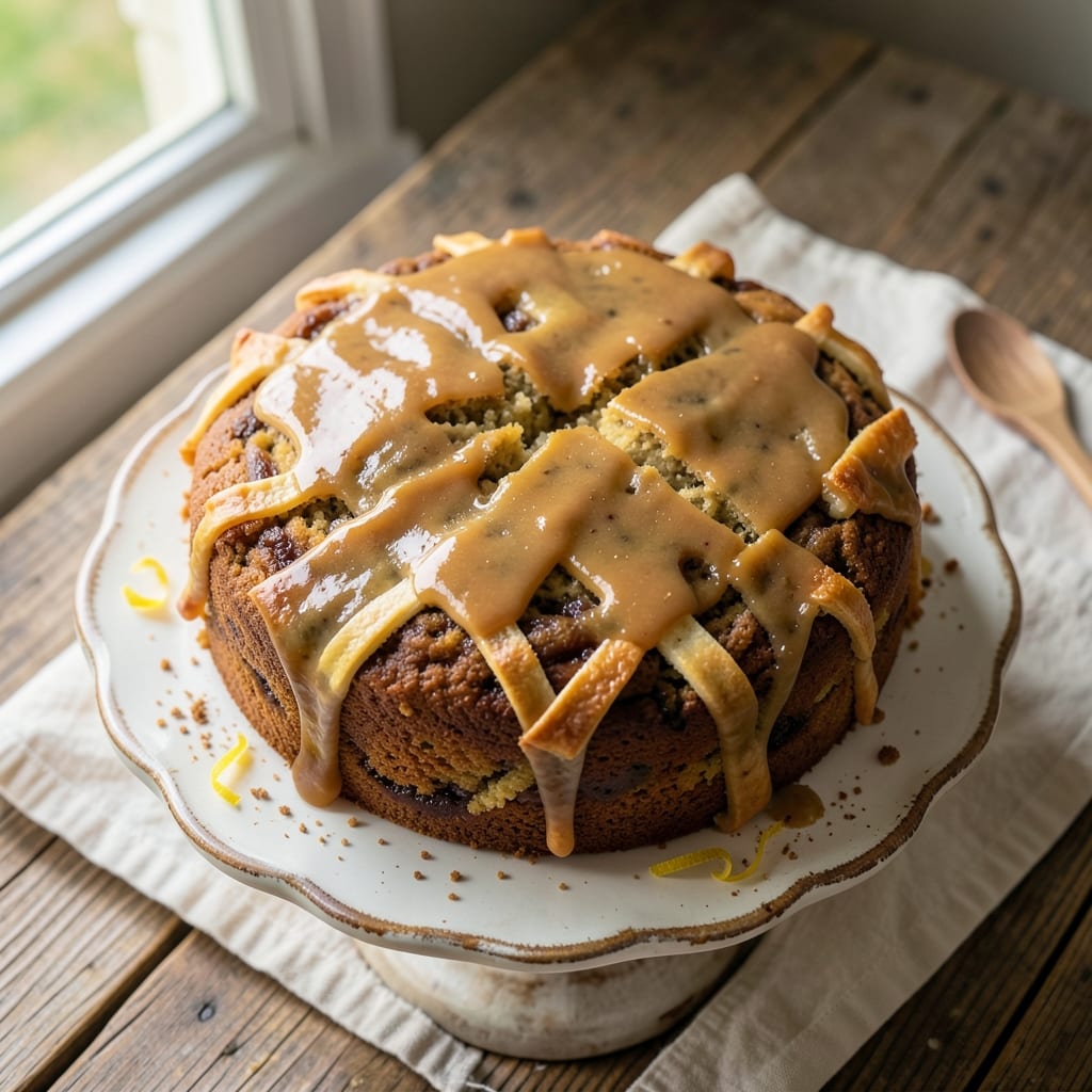 Banana Bread Cake Recipe UK: Spiced Fruit Layers With Buttery Streusel Topping