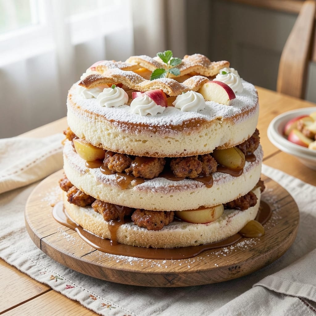 Amish Apple Fritter Cake Recipe: Warm Spice and Crunchy Top in One Bake