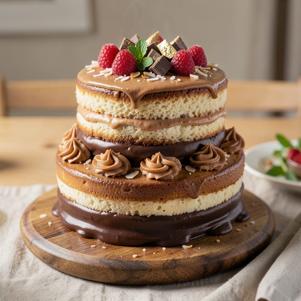 Baileys Birthday Cake Recipe: Boozy Vanilla Swirls with Buttery Streusel Crown