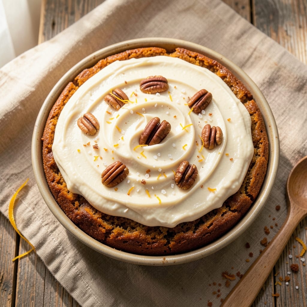 Authentic Carrot Cake Recipe: Spiced Walnut Streusel With Cream Cheese Frosting
