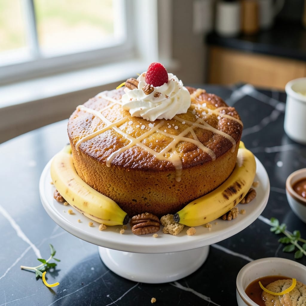 Banana Cake Recipe From Preppy Kitchen: Fluffy Layers With Caramelized Banana Twist
